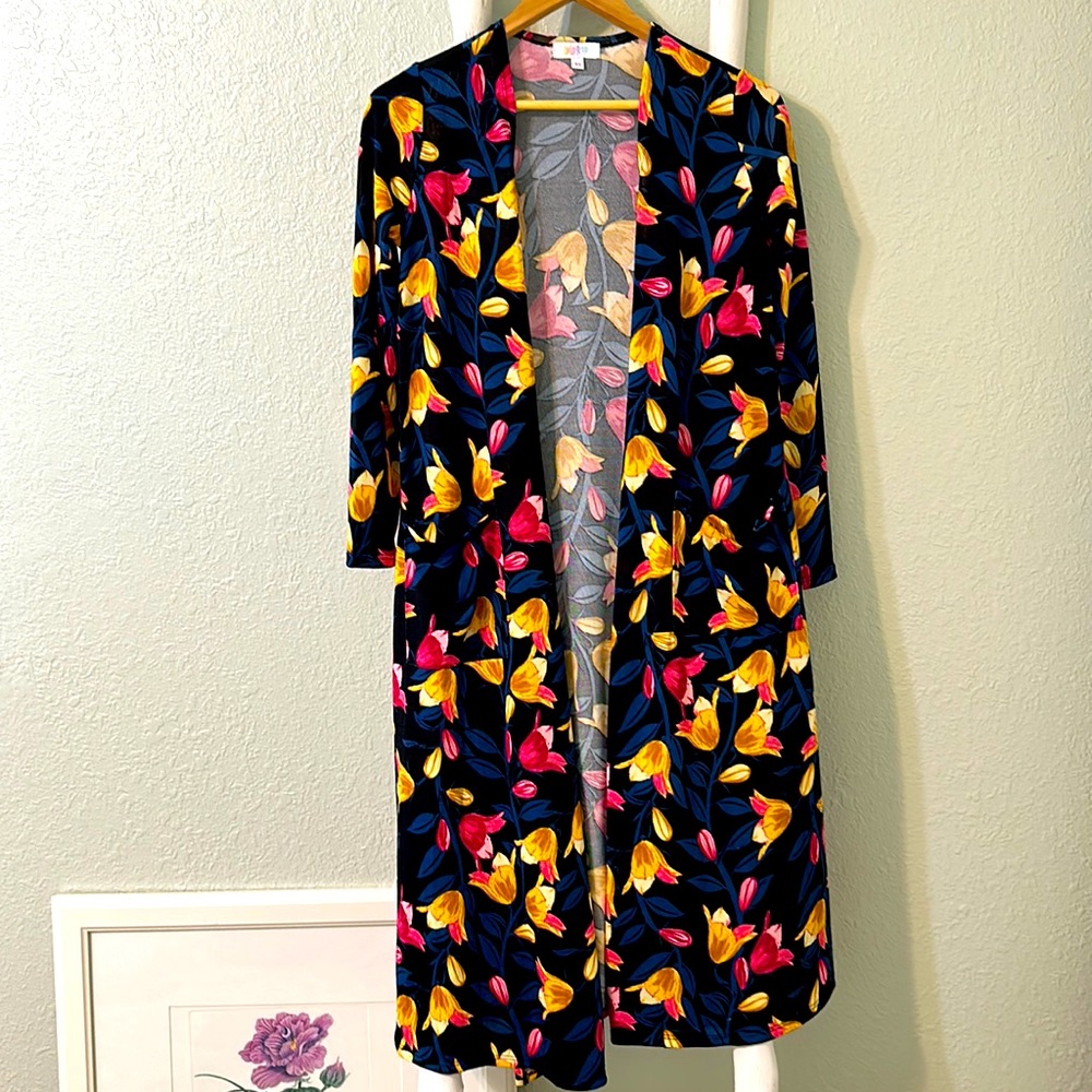 LuLaRoe long cardigan sweater